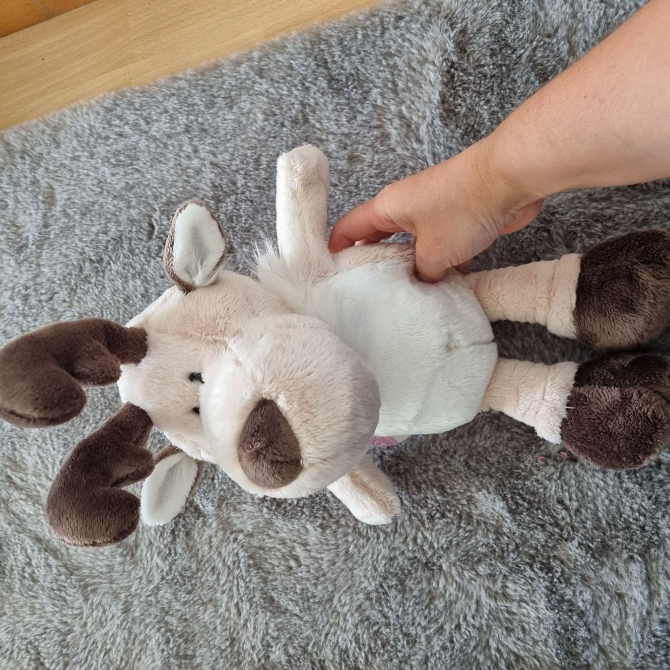 Nici Giocattoli: NICI Elch, Plüsch, L: 40cm neu – Nuovo e nell'imballaggio originale da Buchs AG venduto da Kitten33 1