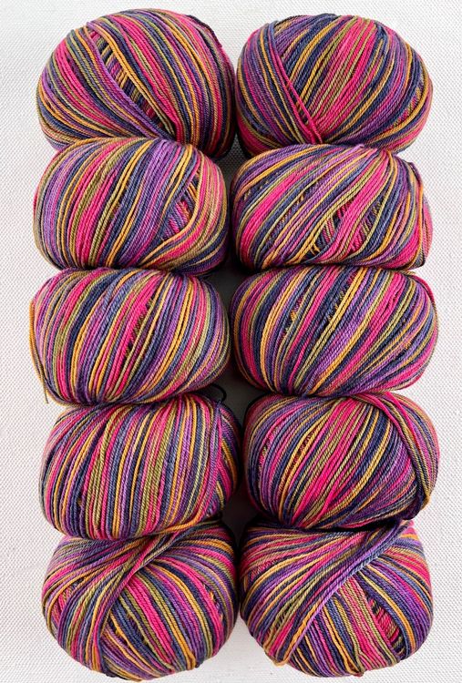Alize Bella Ombre Batikgarn – 100% Baumwolle, 250 G/900 M, Farbverlaufseffekt Zum Stricken & Häkeln