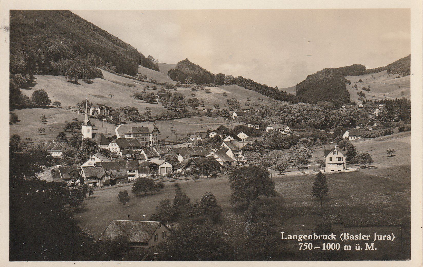 Cartoline postali: Langenbruck – Usato da uttwil venduto da Koehlerfred