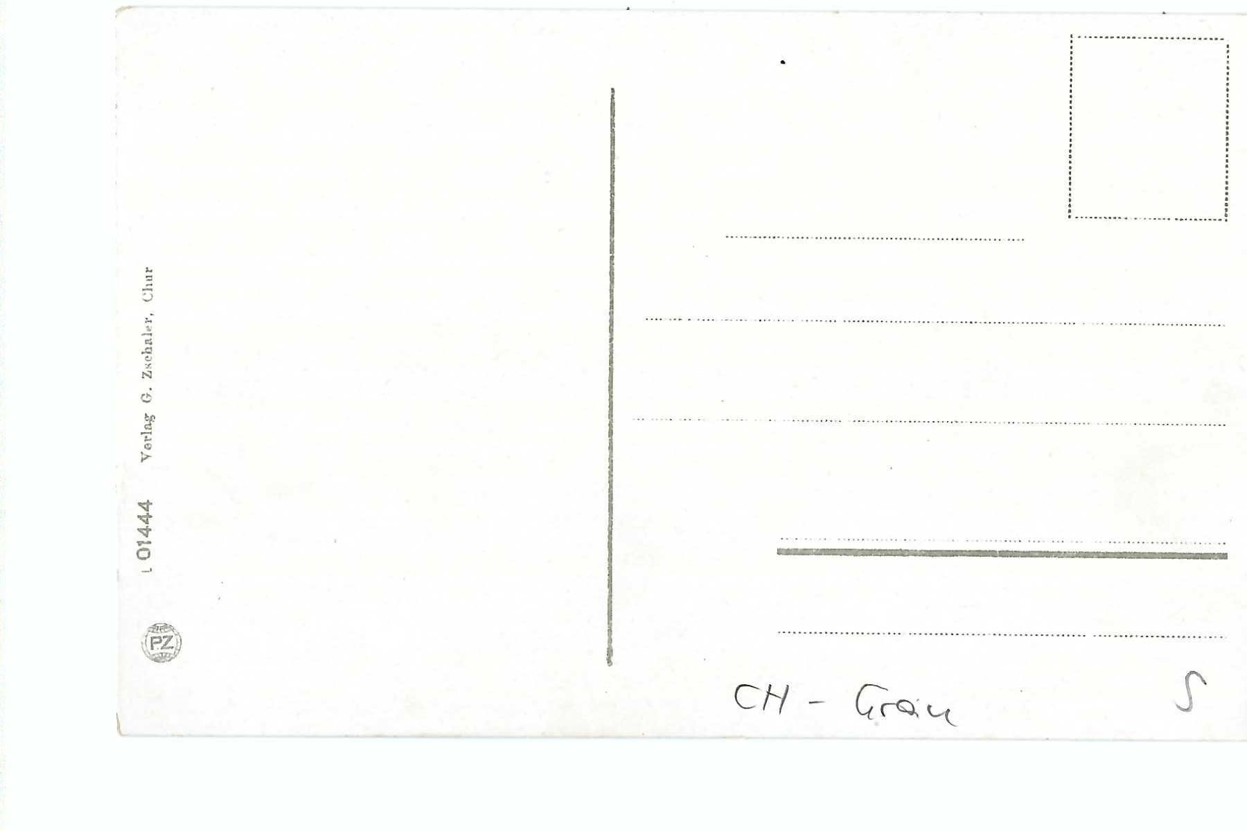 Cartoline postali: Chur, Graubünden,  Anstalt Waldhaus – Usato da Thun venduto da 44wart 1
