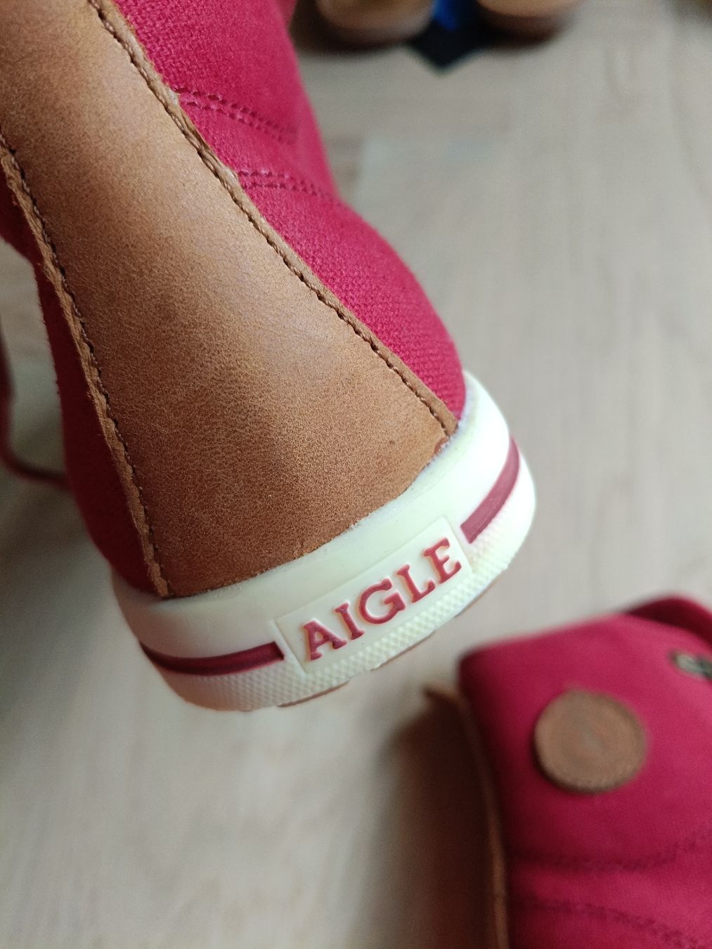 Scarpe da uomo: AIGLE Sneakers High, Grösse 38 - Neu! – Nuovo (secondo la descrizione) da Adliswil venduto da Vimovi 3