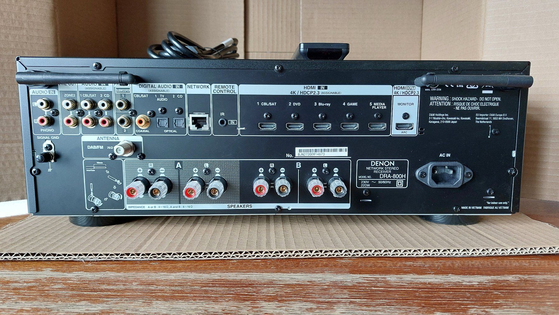 Denon Receiver: Denon DRA-800H AV-Netzwerk-Receiver – Gebraucht aus Arni AG von Kronik08 4
