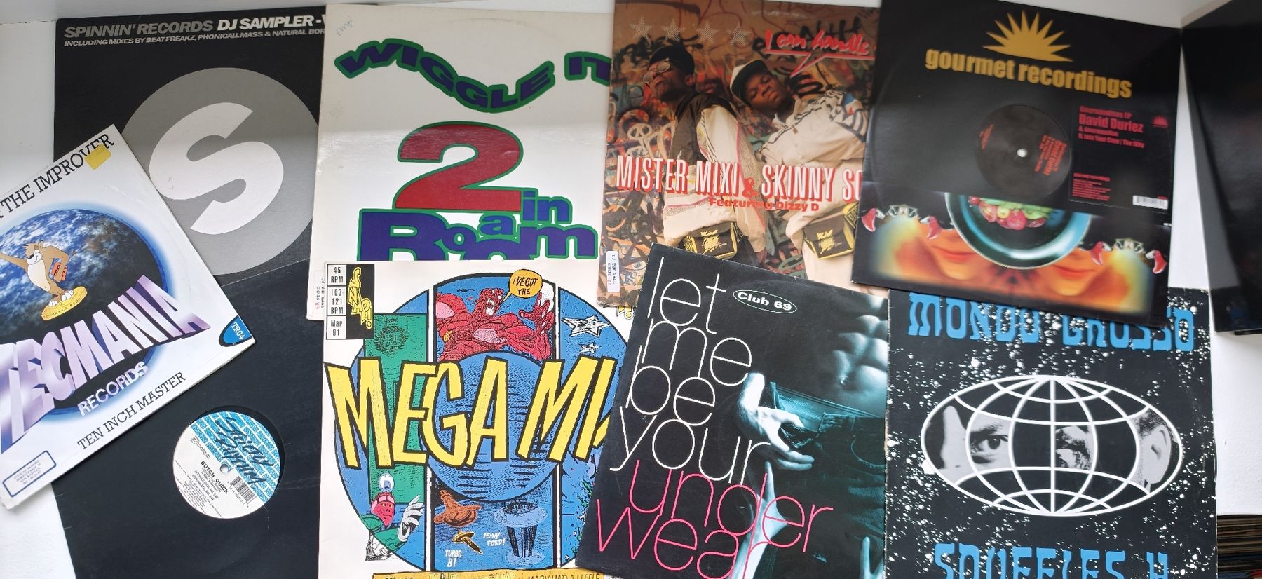 Vinyles: Electronic Schallplatten Sammlung – Défectueux à Lachen SZ par ratata 3
