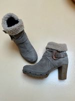 Globus Stiefeletten mit Absatz & Lammfellfutter wunderschön!