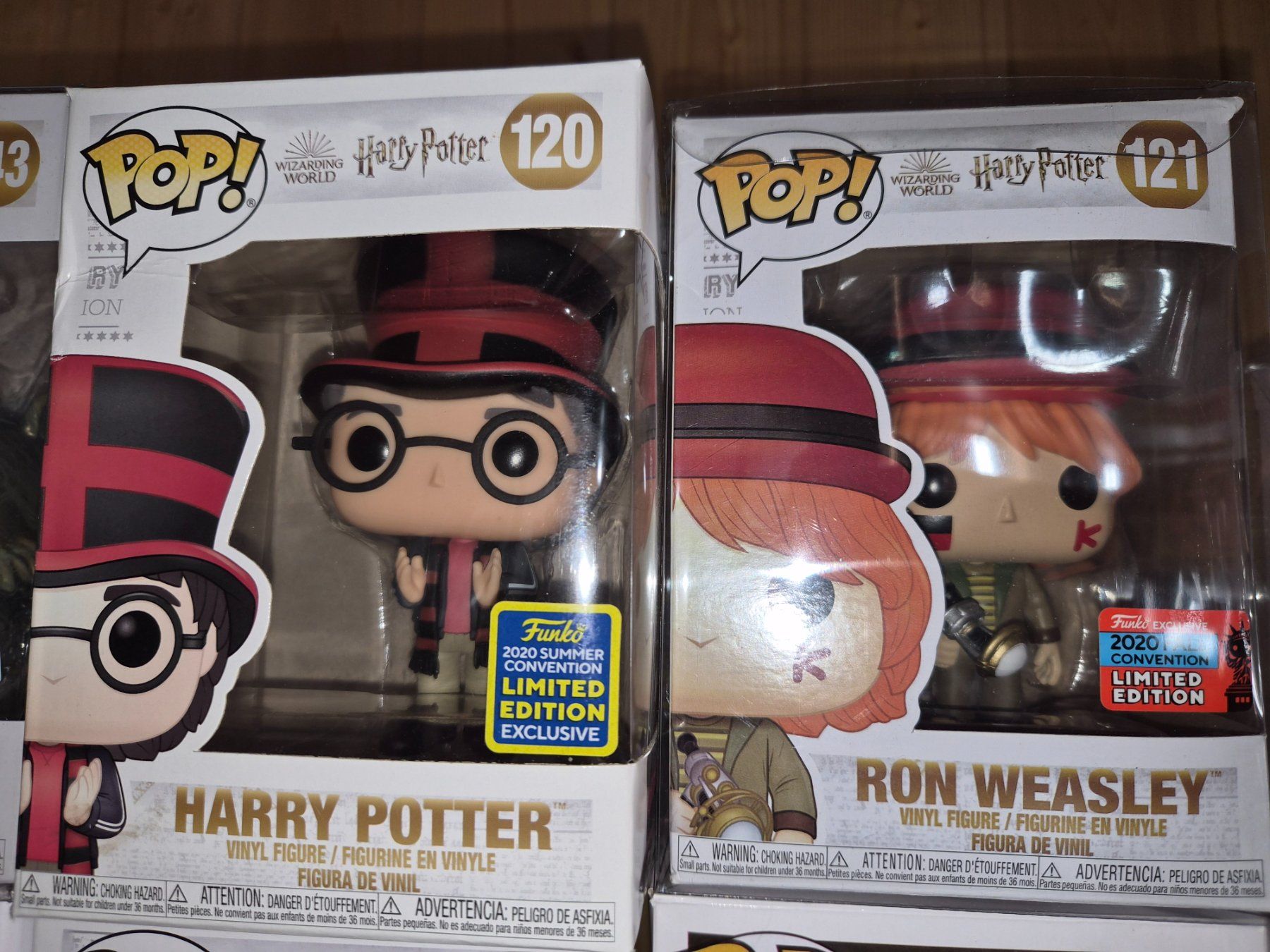 Funko Statuette: Funko pop Harry et Ron at the Wolrd Cup – Nuovo e nell'imballaggio originale da Bévilard venduto da CONTRESENS