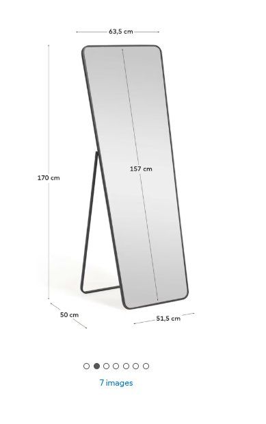 Specchi: Kave Home Nyah standspiegel – Nuovo (secondo la descrizione) da Zürich venduto da alinakk 1