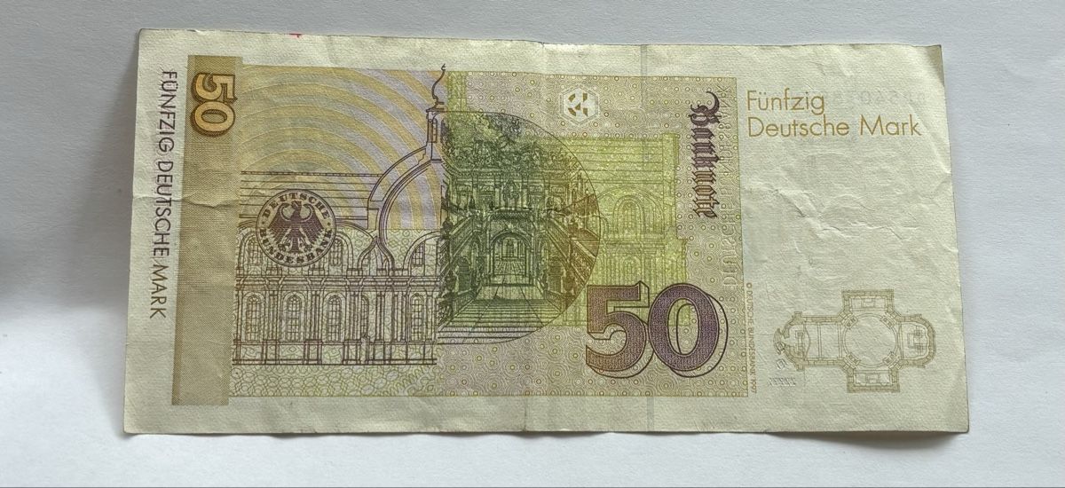Banknoten: Billet de 50 Deutsche Mark - Collection Numismatique  – Gebraucht aus La Tour-de-Trème von Ahamaya 1