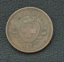 1890 - 1 RAPPEN UNZ