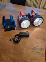 2x MICA Handscheinwerfer mit Ladestation gebraucht