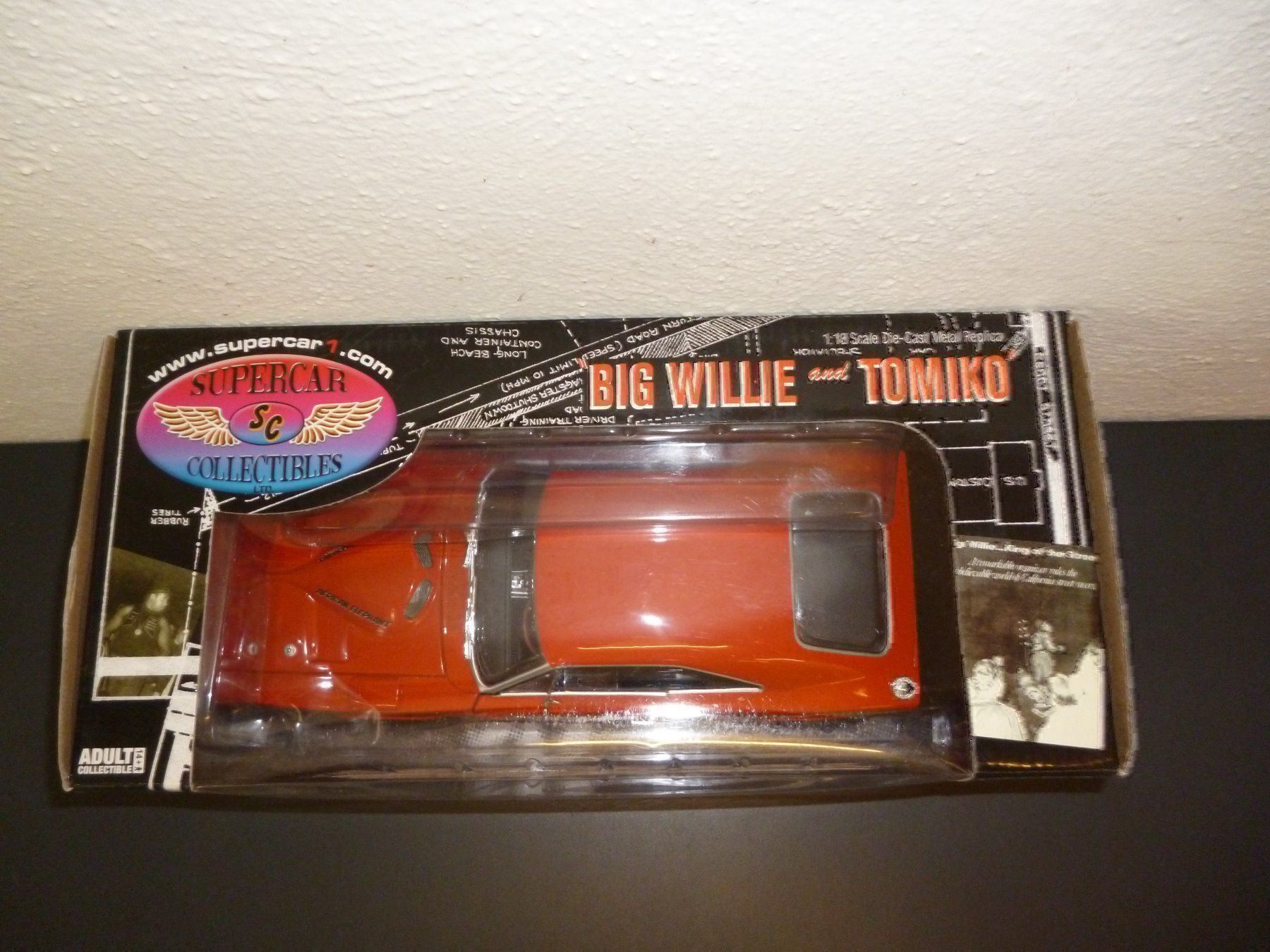 Dodge Modellini d'auto: Dodge Charger Daytona 1969 "Big Willie" – Nuovo e nell'imballaggio originale da Niederwil SG venduto da Kaicorner03 1