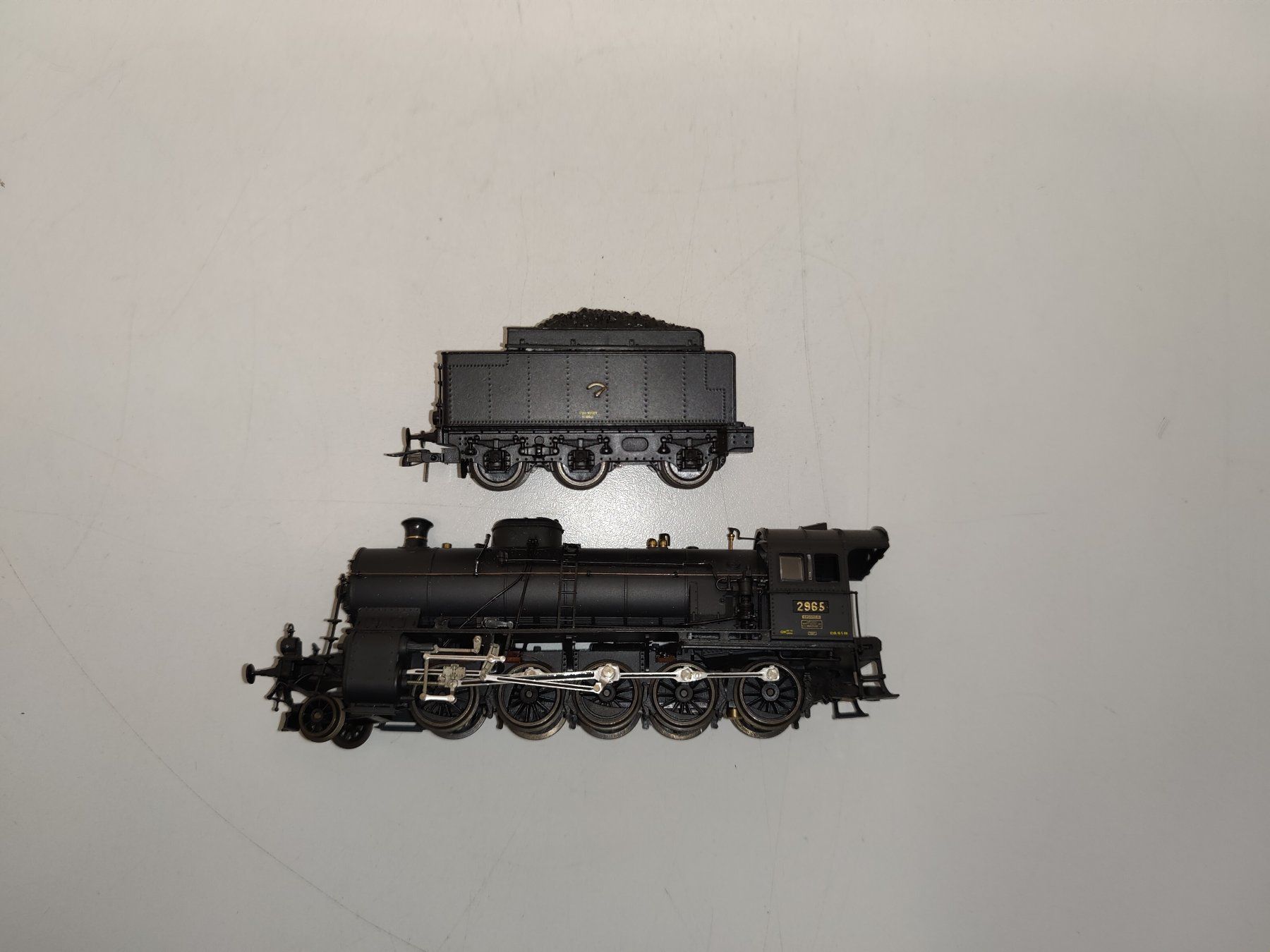 Roco Modellini di ferrovie: Roco 04111A Dampflok C 5/6 Elefant SBB CFF FFS Analog DC EVP – Usato da Basel venduto da mhmarken 3