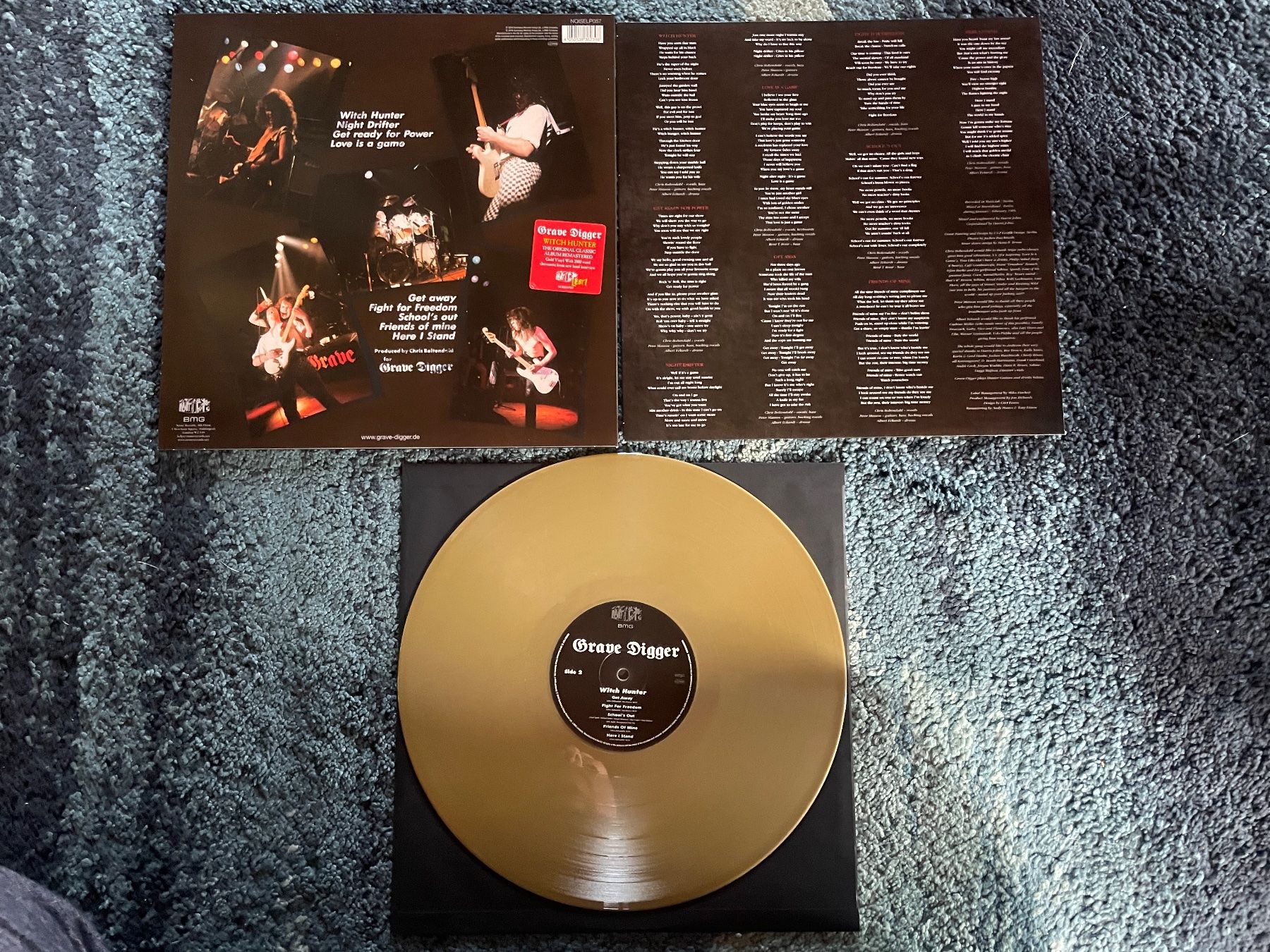 Dischi in vinile: Grave Digger  ‎– Witch Hunter  LP 2018 – Usato da Neuenhof venduto da django3001 1