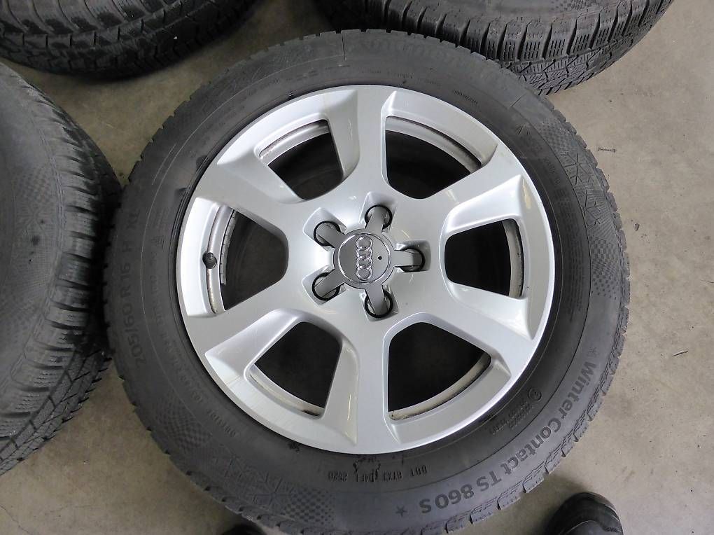 Pneumatici & Ruote complete: Audi Felgen mit Continental Winterreifen – Usato da Roggwil TG venduto da benben_ 3