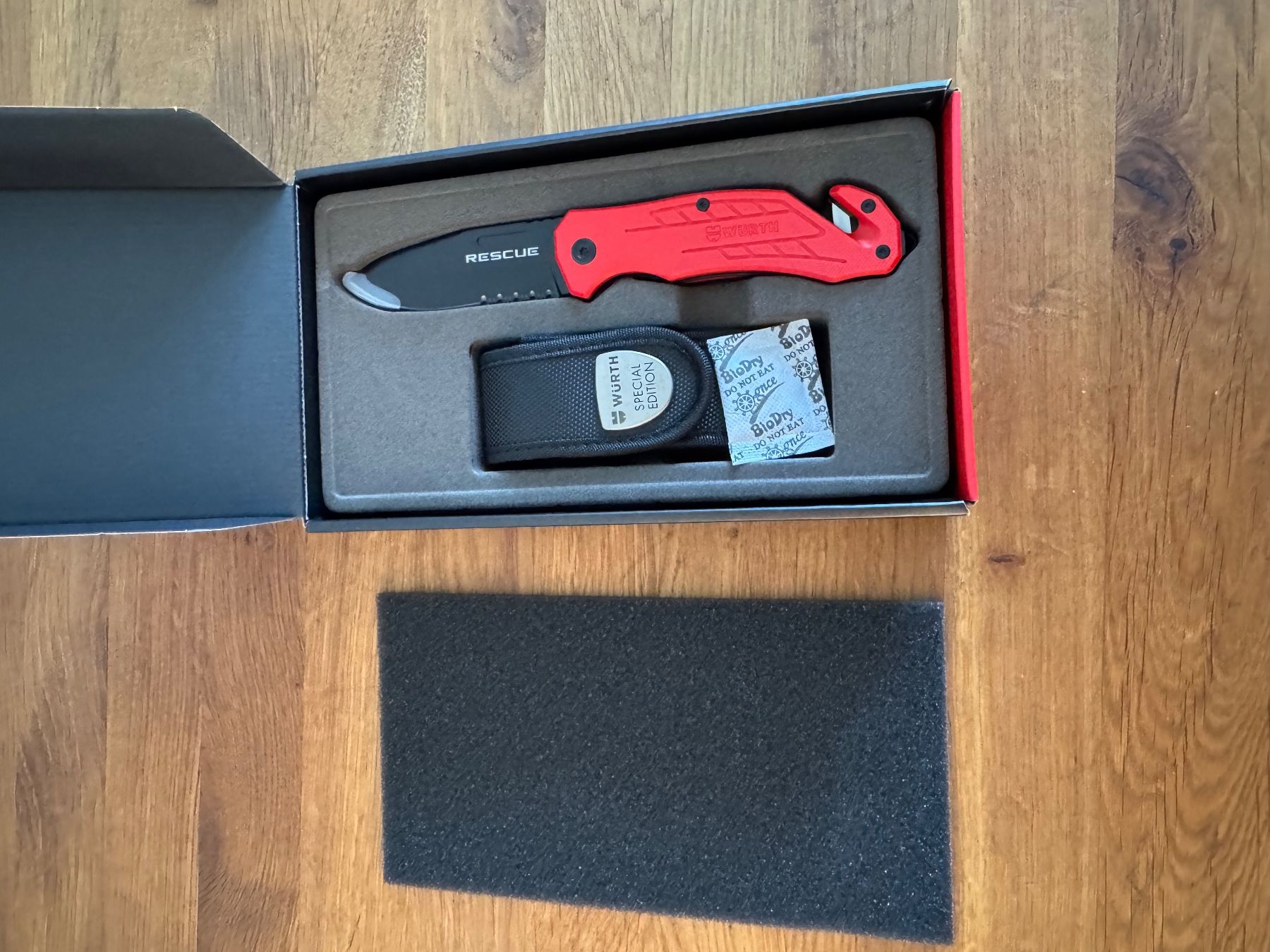 Würth Accessori: Würth Rot Klappmesser Special Edition – Nuovo e nell'imballaggio originale da Frauenfeld venduto da guli11