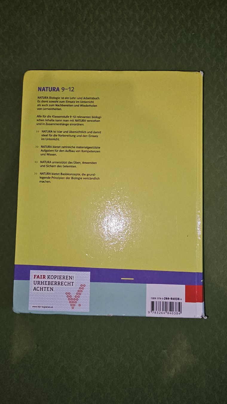 Libri: NATURA Biologiebuch – Usato da Bern venduto da Ilham_r 2