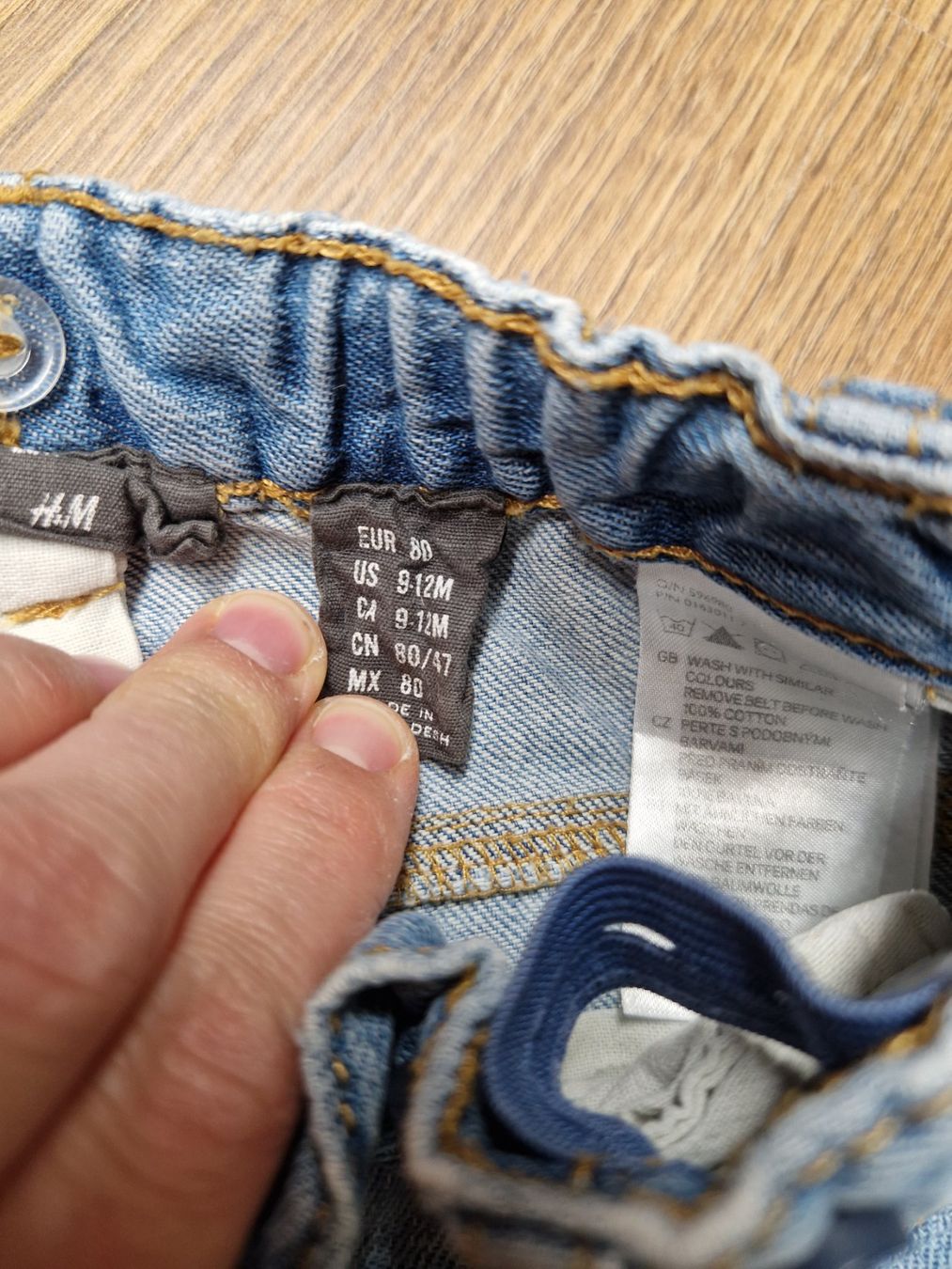Hosen: Jeans Shorts, kurze Hose Gr. 80 – Gebraucht aus Nebikon von Japostyle 2