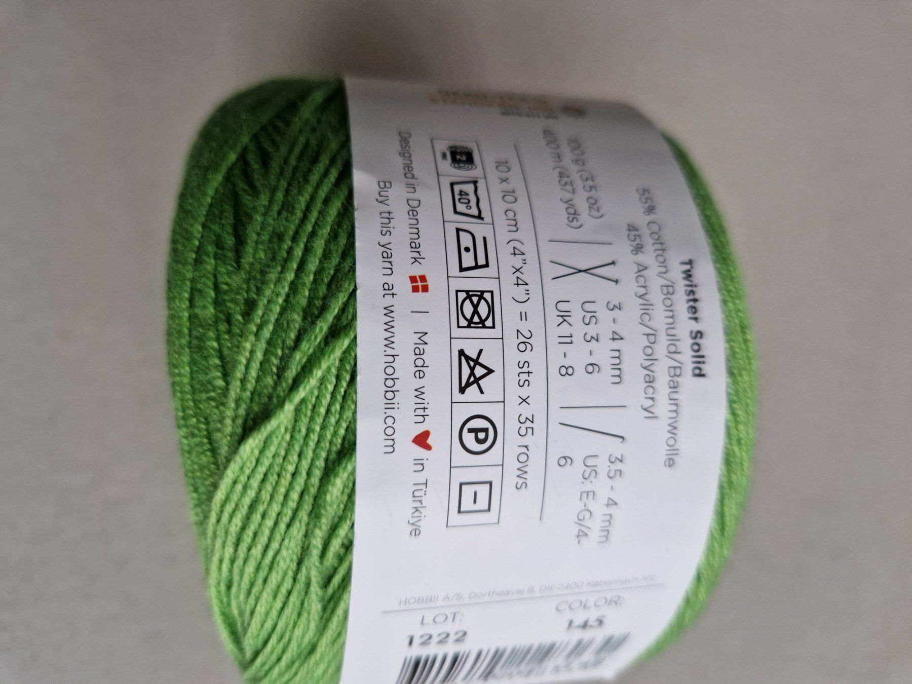 Lana: Strickgarn BW/Acryl (Nr. 145) – Nuovo (secondo la descrizione) da Ursenbach venduto da gruenblau 1
