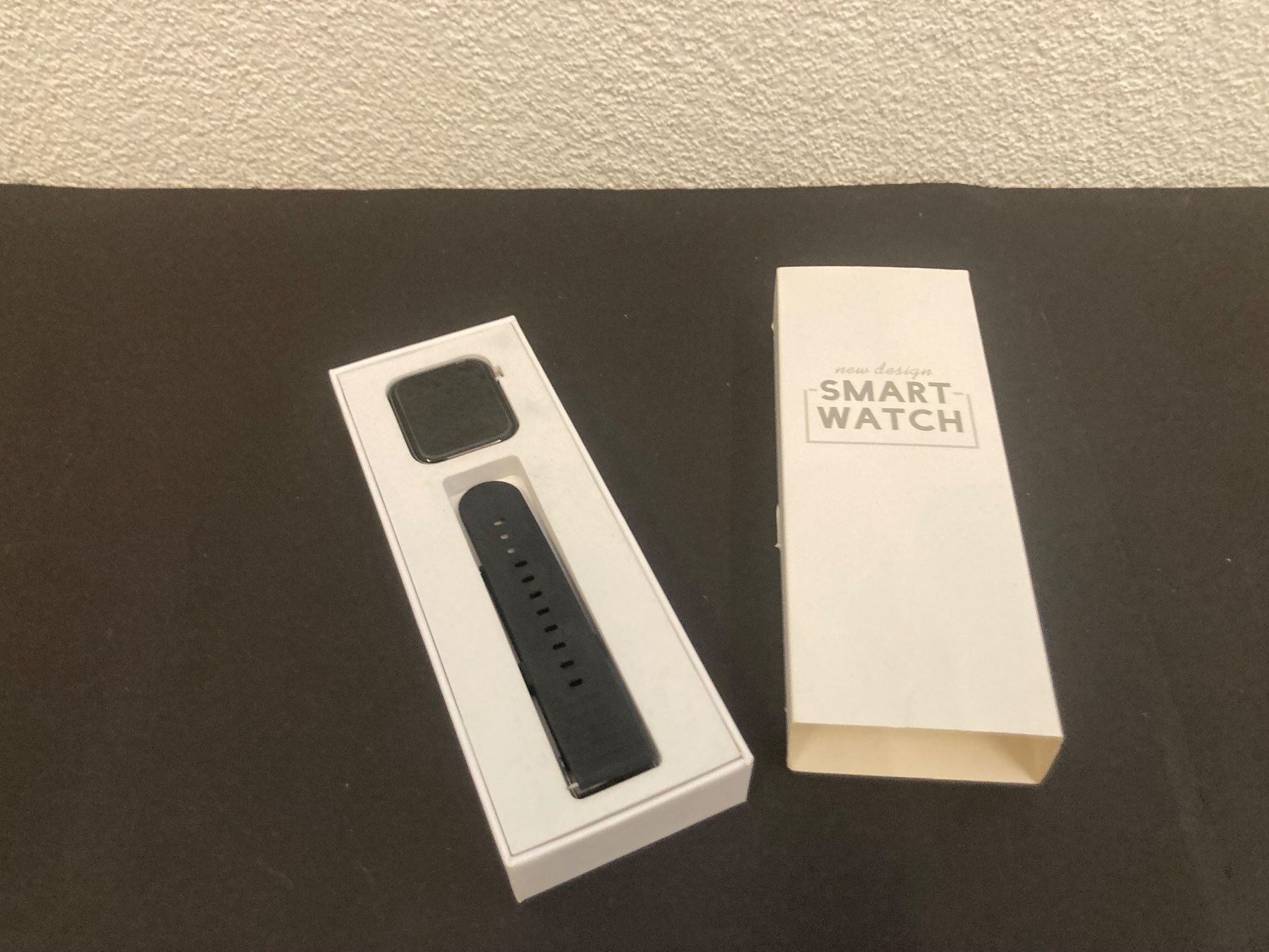 Smartwatch: Smartwatch schwarz mit Silikon-Armand – Nuovo e nell'imballaggio originale da Neuenhof venduto da jorogo 5