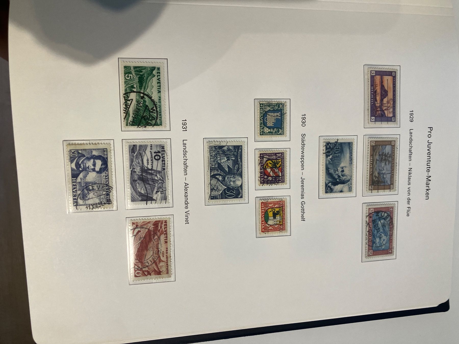 Tous les timbres: Pro Juventute 1912 - 1974 /bitte lesen – D'occasion à Baar par Ramona10 3