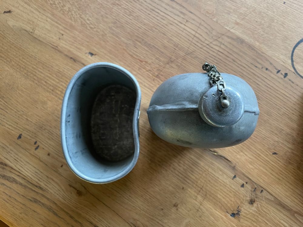 US Army Canteen Cup Canteen Cup Stand With Bottom 01 – Military - Foto 13