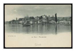 NYON - 1903 "Vue générale" Bateau