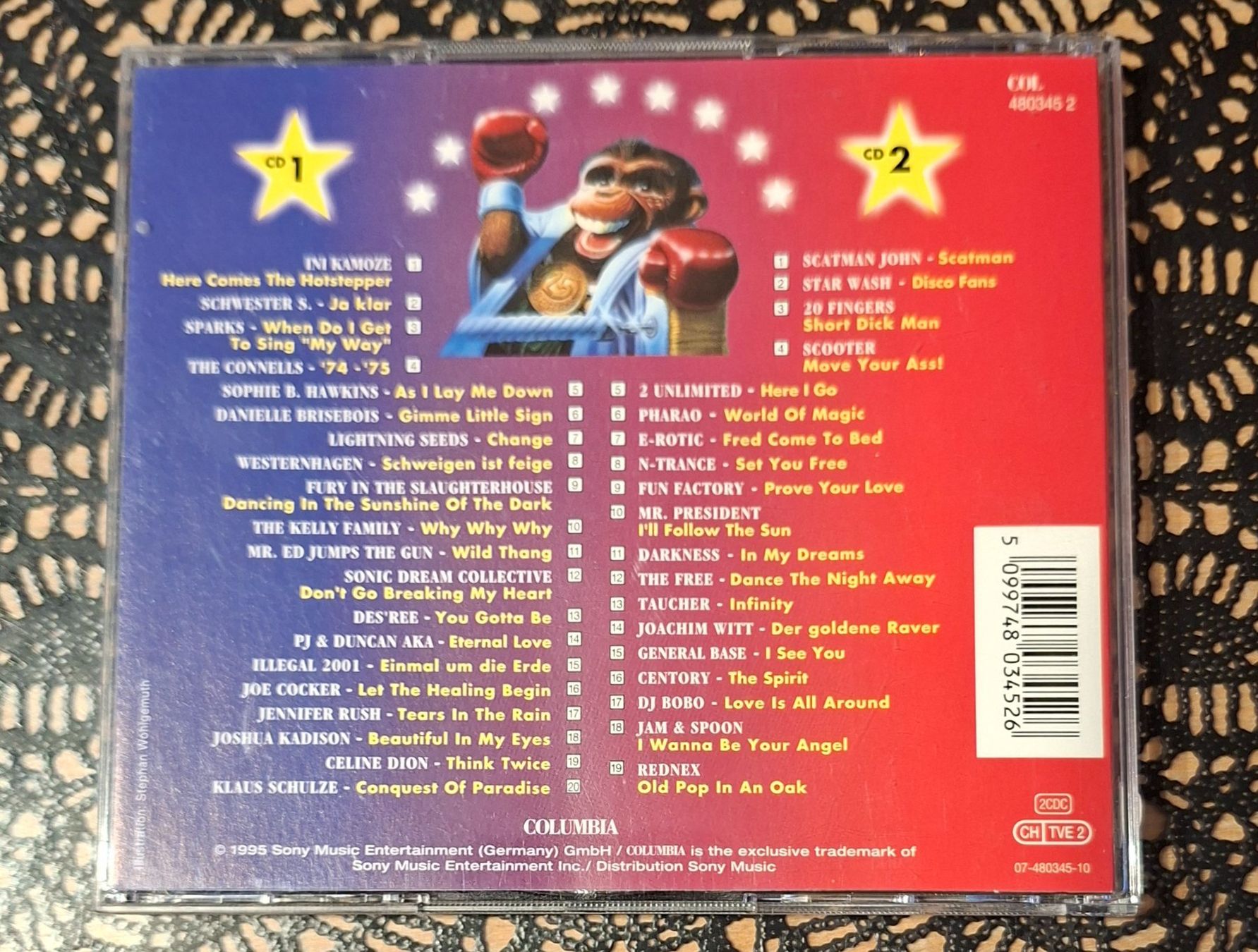 CD: Ronny's Pop Show 25, 2CD Hit Compilation Sampler 1995 – Usato da Amriswil venduto da Celini3 1