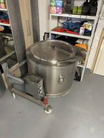 Koch-Kessel aus Chromstahl 200 Liter