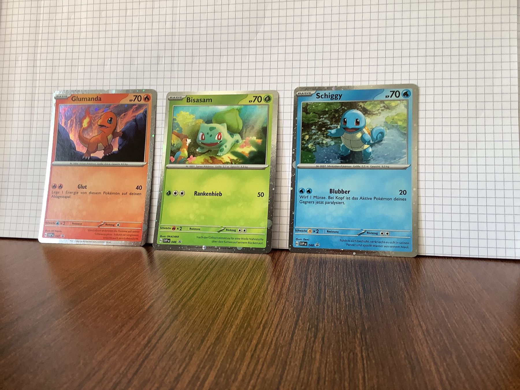 Cartoline: Drei holografischen kanto startern – Usato da Zürich venduto da rom_sh2h