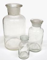 Antike Apothekerflaschen