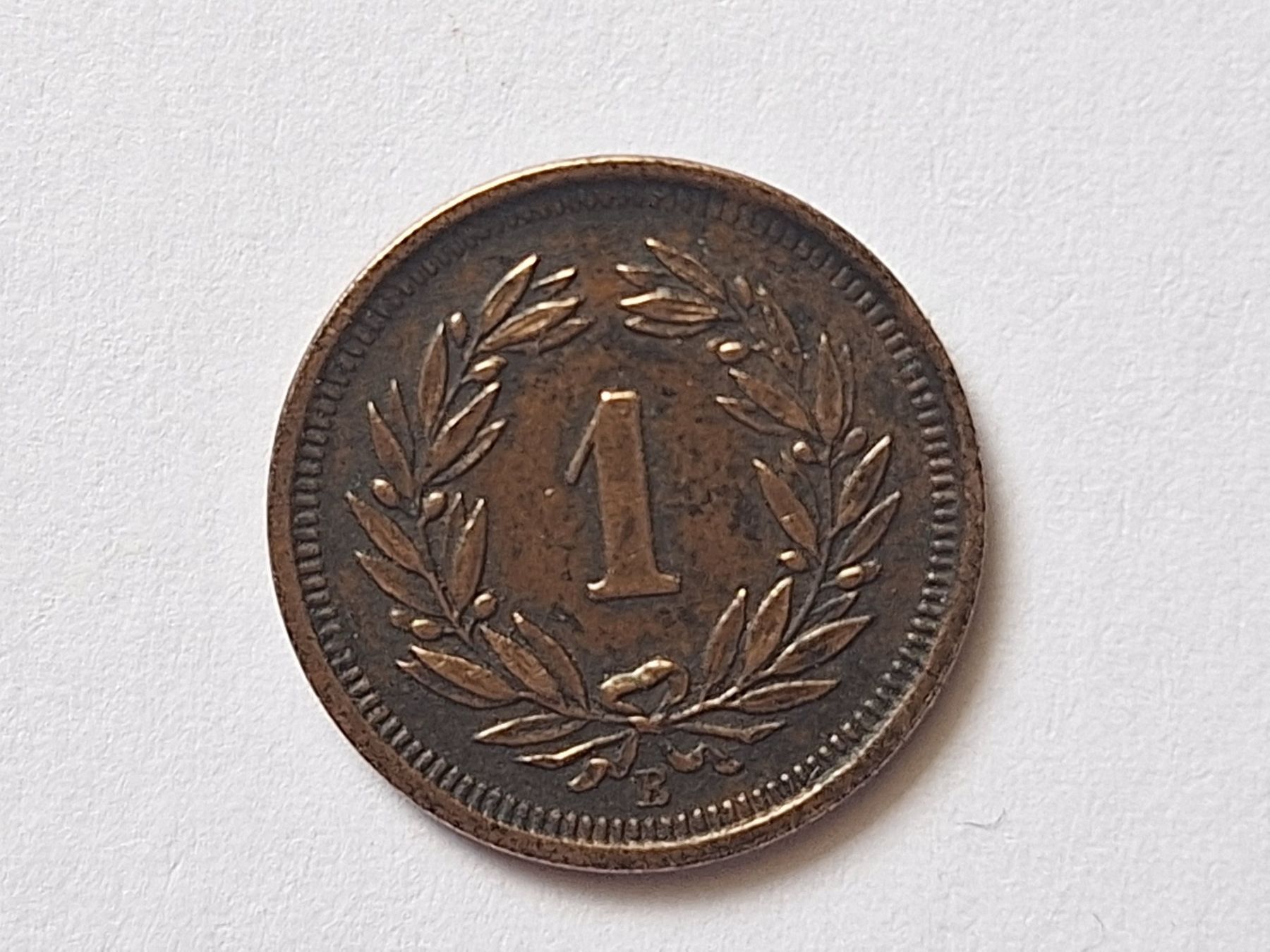 Alle Münzen: 1ct 1938 – Gebraucht aus Couvet von zeze03 1