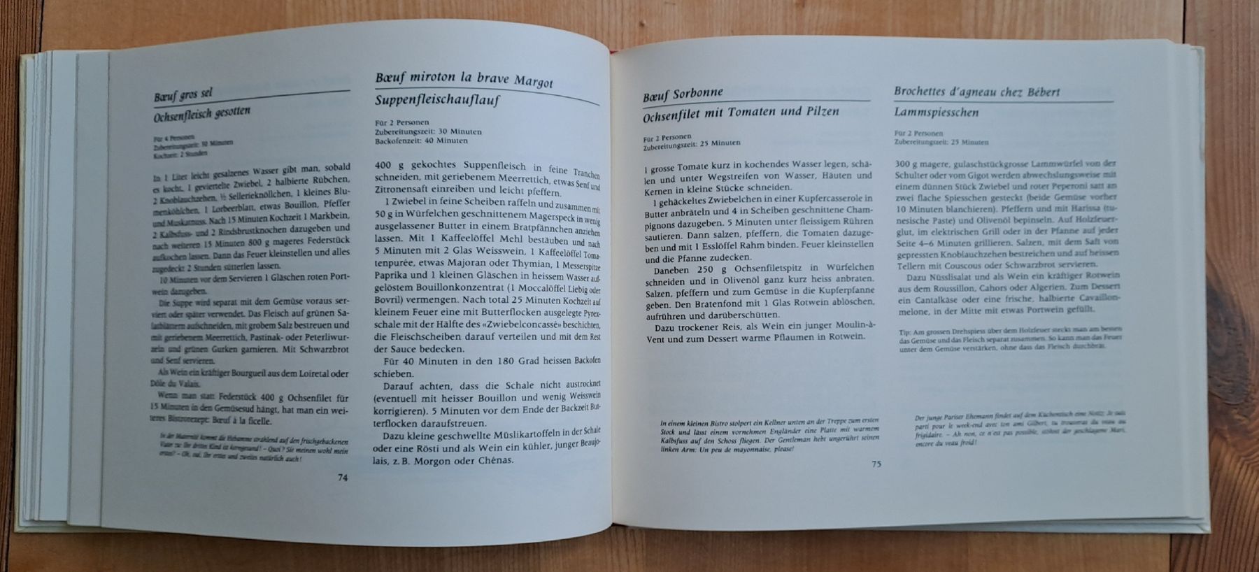 Bücher: Jacques Rotzler Pariser Bistro Rezepte 1987 – Gebraucht aus Trogen von Limboo 4