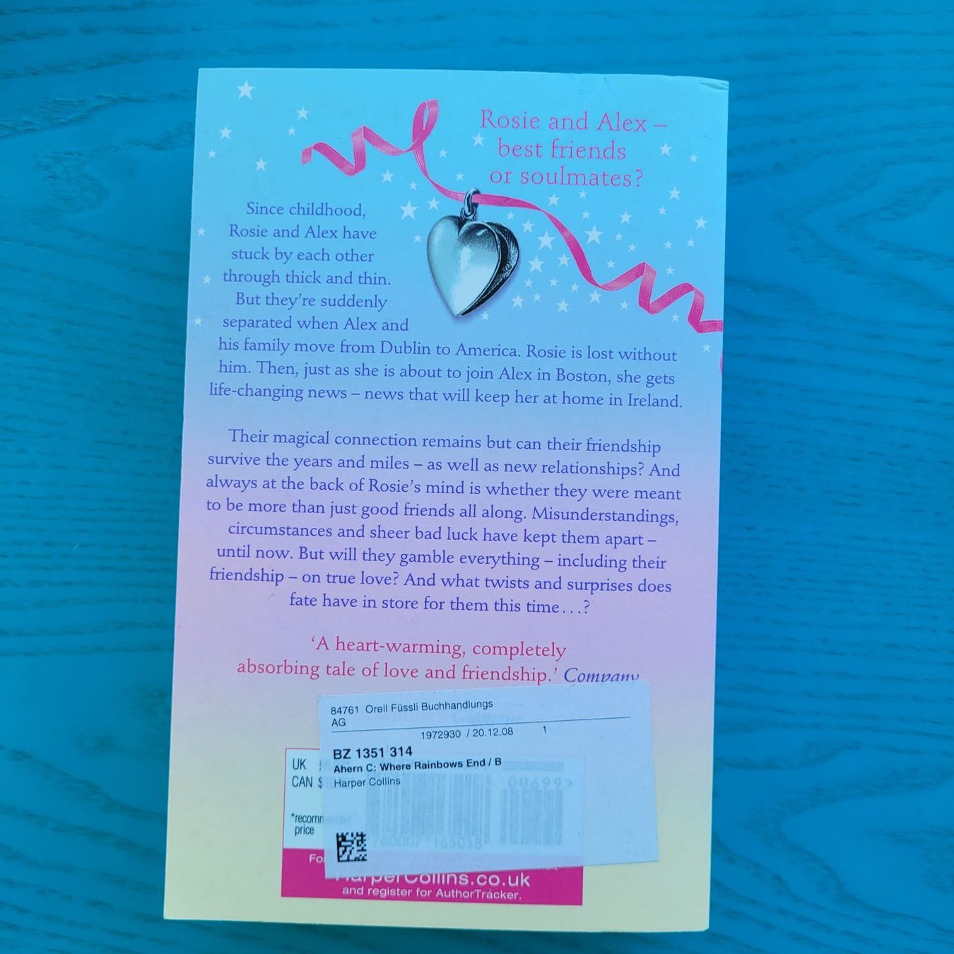 Libri: Cecelia Ahern- Where rainbows end – Nuovo (secondo la descrizione) da SCHÜBELBACH venduto da CoKaHa 1