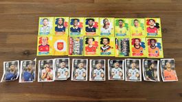 26x Panini Stickers