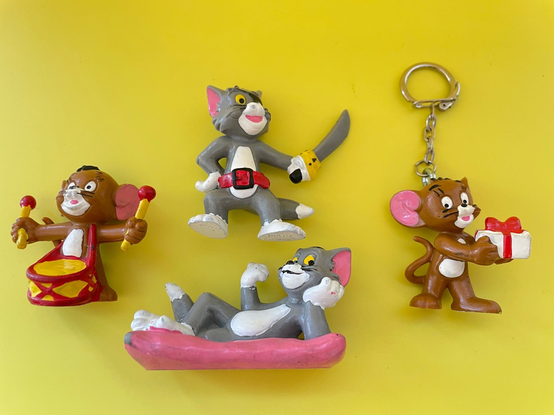 Bullyland Statuette: 4x Tom & Jerry Comic Figur 1986/2000 MGM Turner Bully – Usato da Gossau SG venduto da entwederoder 3