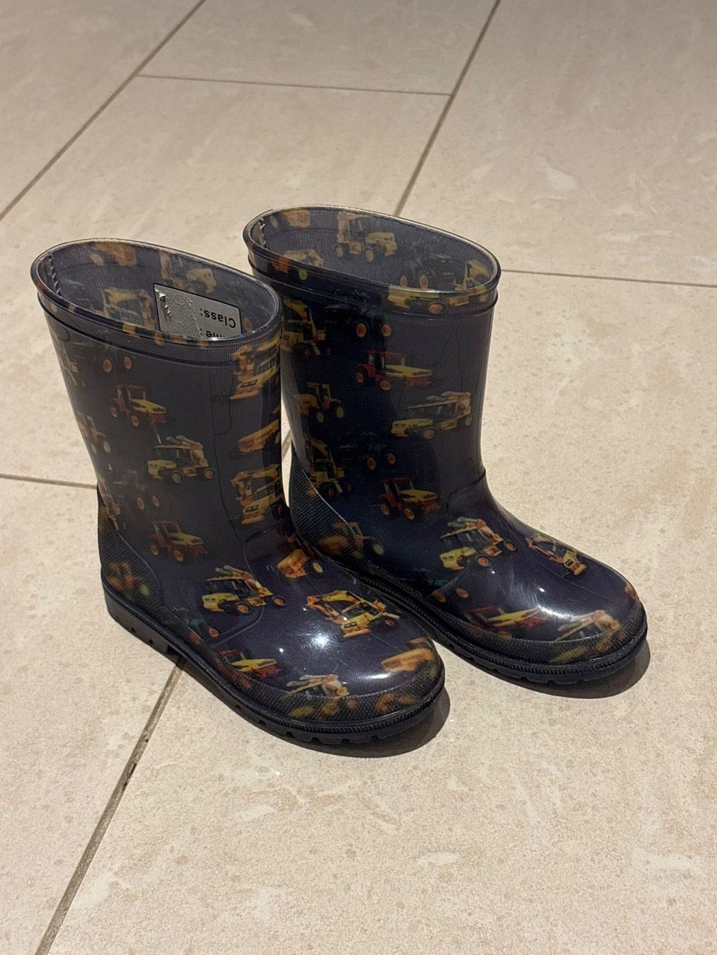 Next Scarpe per ragazzi: Gummistiefel Kinder Gr. 28, Traktor/Bagger – Usato da Bettlach venduto da Schtine1