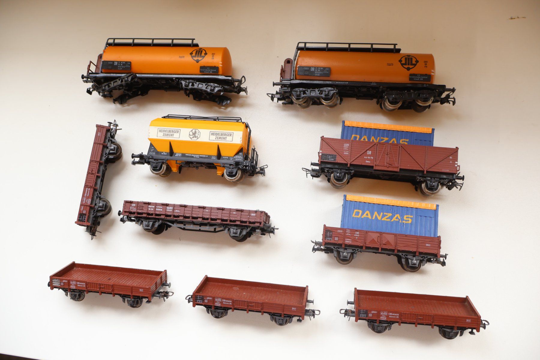 Roco Modellini di ferrovie: Roco 10 x Wagen H0 – Usato da Winterthur venduto da Monstera 2