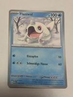 Pokémon Karte Flaniwal, KP 100, Basis, guter Zustand