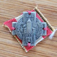 Médaille Ancien Insigne/Badge Suisse Delémont 1938