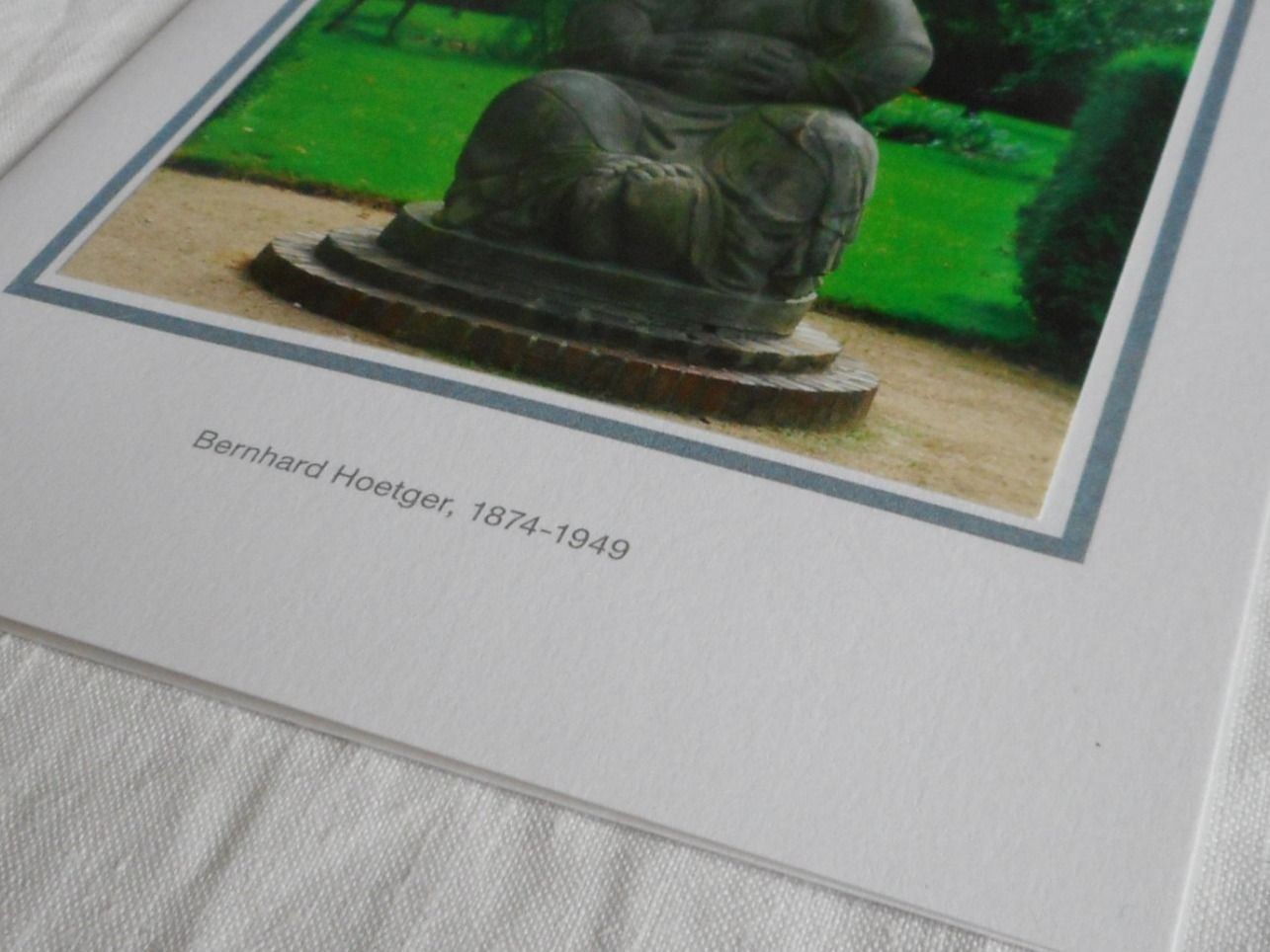 Cartoline postali: Kunstkarte - Bernhard Hoetger – Nuovo e nell'imballaggio originale da Niederlenz venduto da Berghem 1