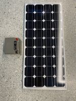 Panneau solaire 100W Victron Energy et batterie AGM 12V 38Ah