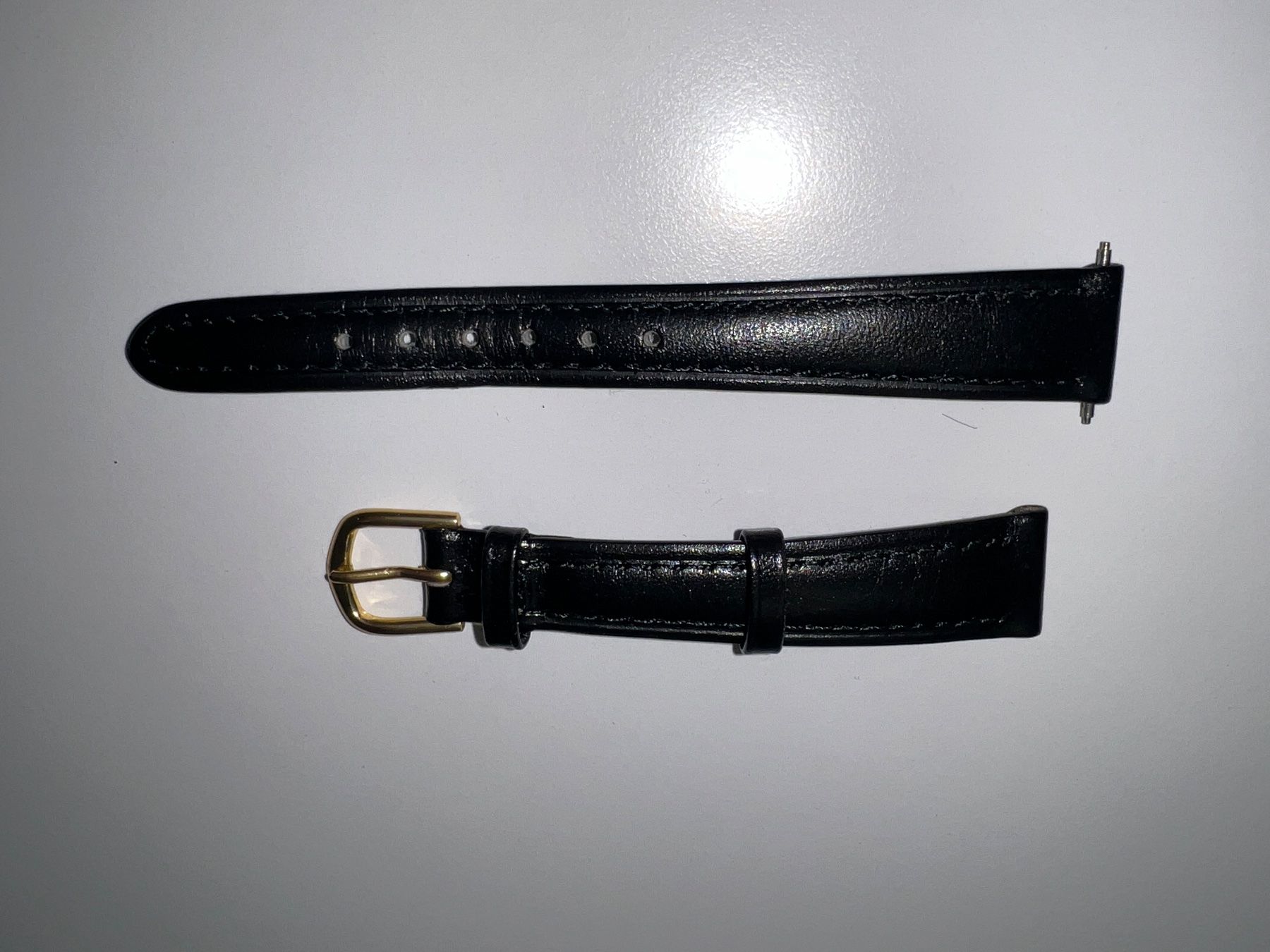 Bracciali & Braccialetti: Leder-Uhrenband  14mm schwarz – Nuovo (secondo la descrizione) da Ebikon venduto da jogger69 1