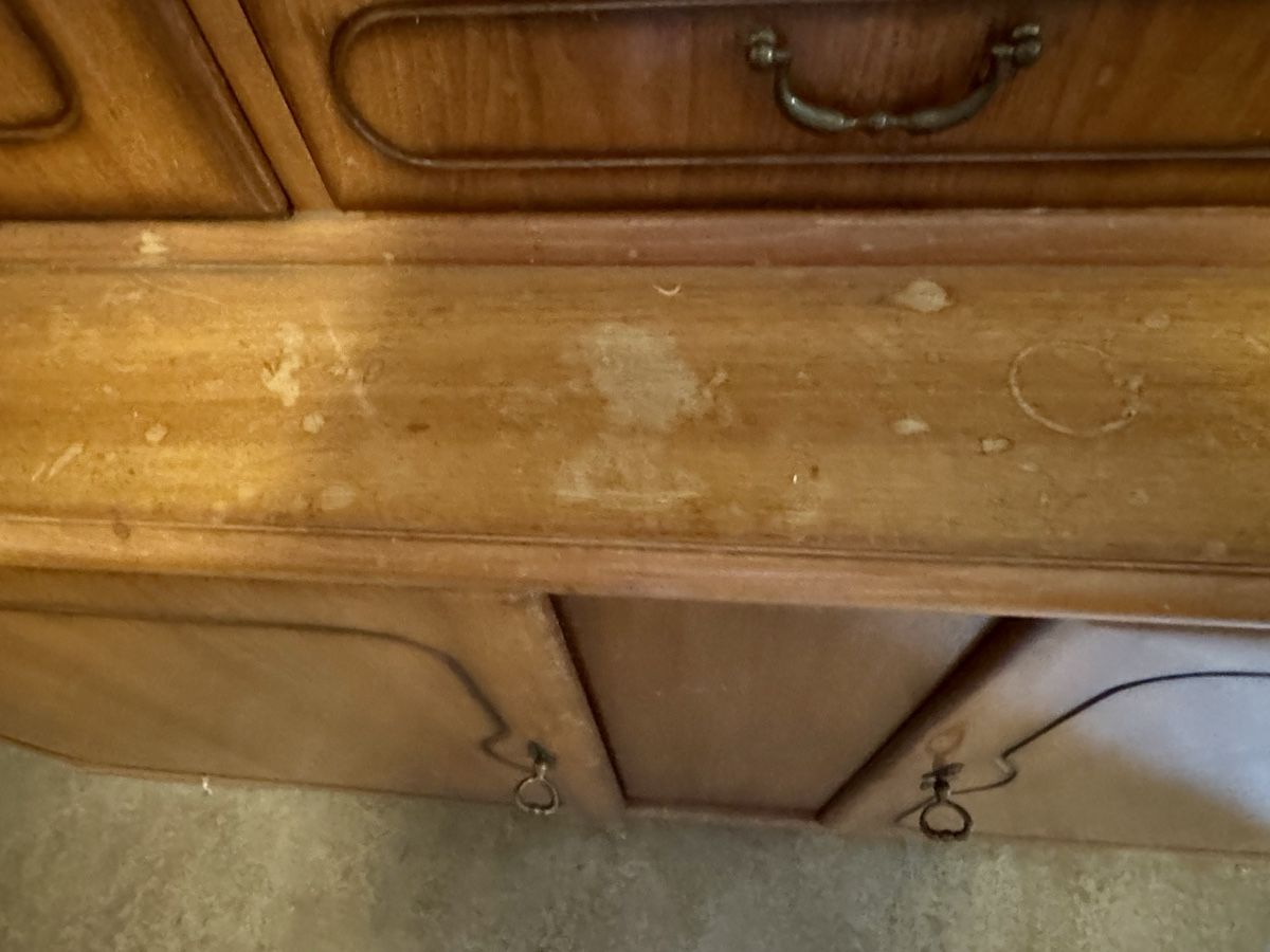 Credenze: Vintage Holz Buffetschrank, Nussbaum – Usato da Niederönz venduto da Simpel0 6