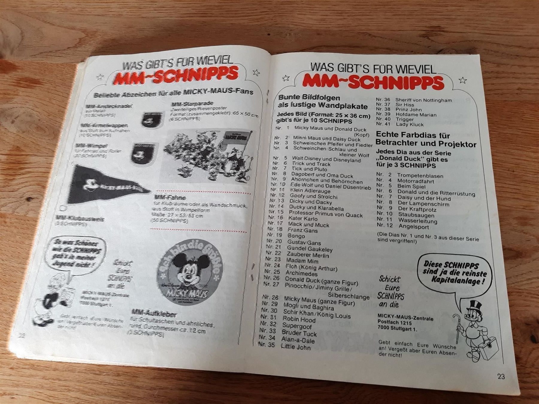 Comics: Micky Maus Heft 1, 01.01.1977 – Gebraucht aus Affoltern am Albis von Sabinezc 4