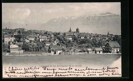 Lausanne, Lausanne et les montagnes de l