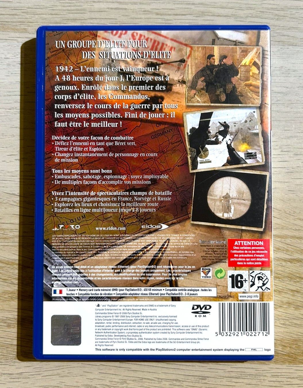 Sony Jeux: Commandos Strike Force PS2 – D'occasion à St. Gallen par Alpine.Arcade 1