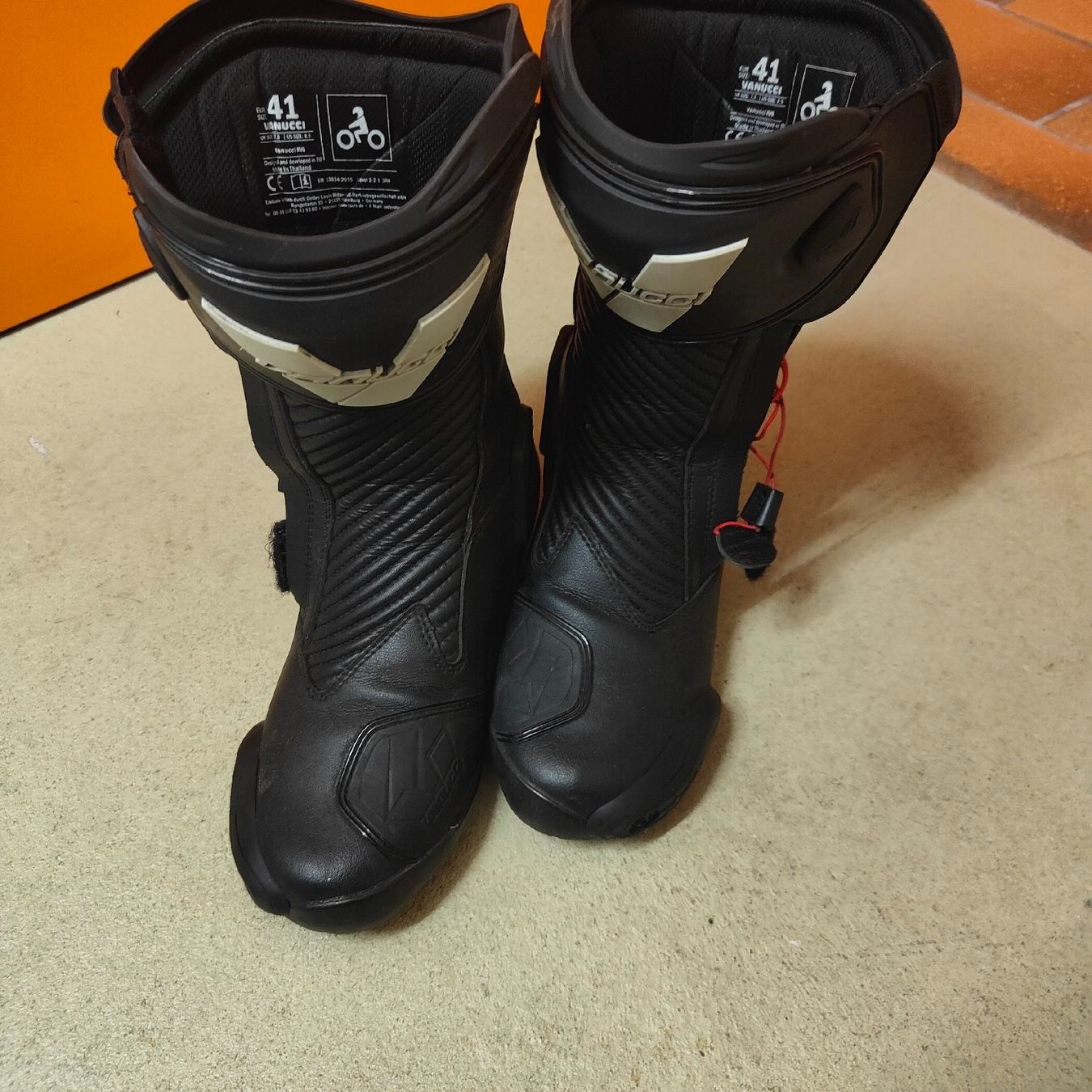 Vanucci Scarpe da uomo: Motorrad Stiefel von Vanucci, Grösse 41 – Usato da Sulz AG venduto da noel1406 1