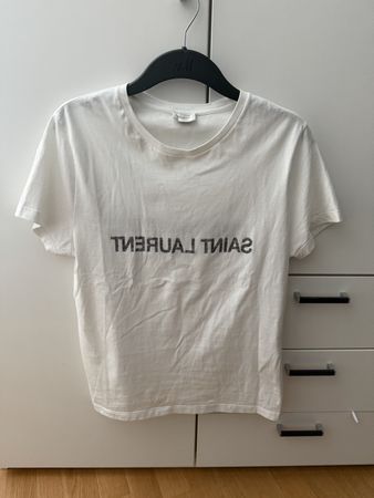 Saint Laurent t-shirt weiss