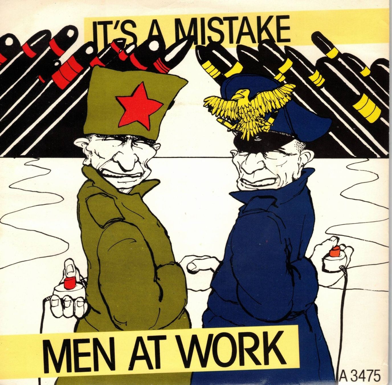 Dischi in vinile: Single7  Men at work  -  It`s mistake  Leine Lochung – Usato da Rheinau venduto da thealbum