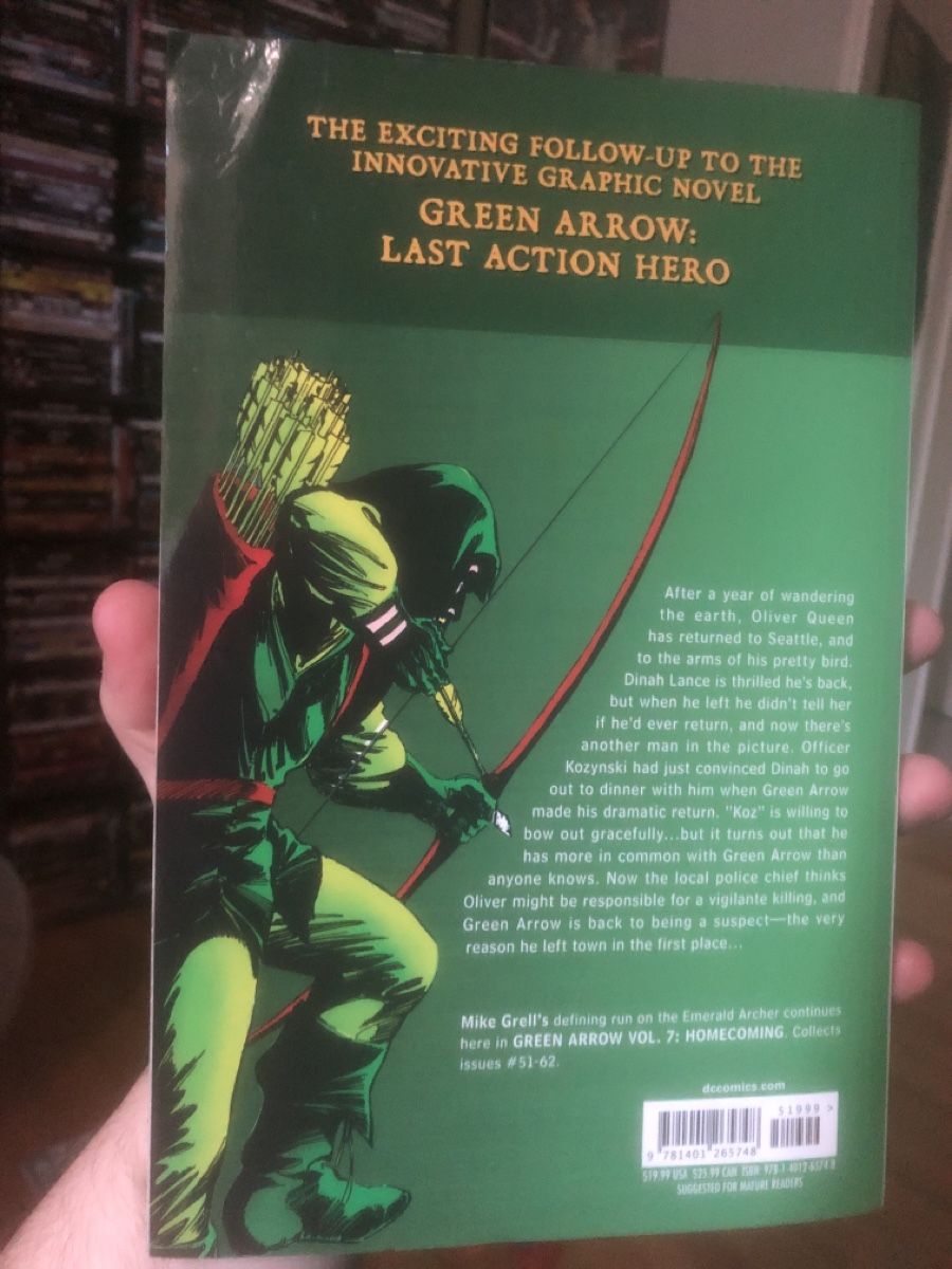 Fumetti: Green Arrow - Homecoming - Trade Paperback – Nuovo (secondo la descrizione) da Lausanne venduto da fransadpop 1