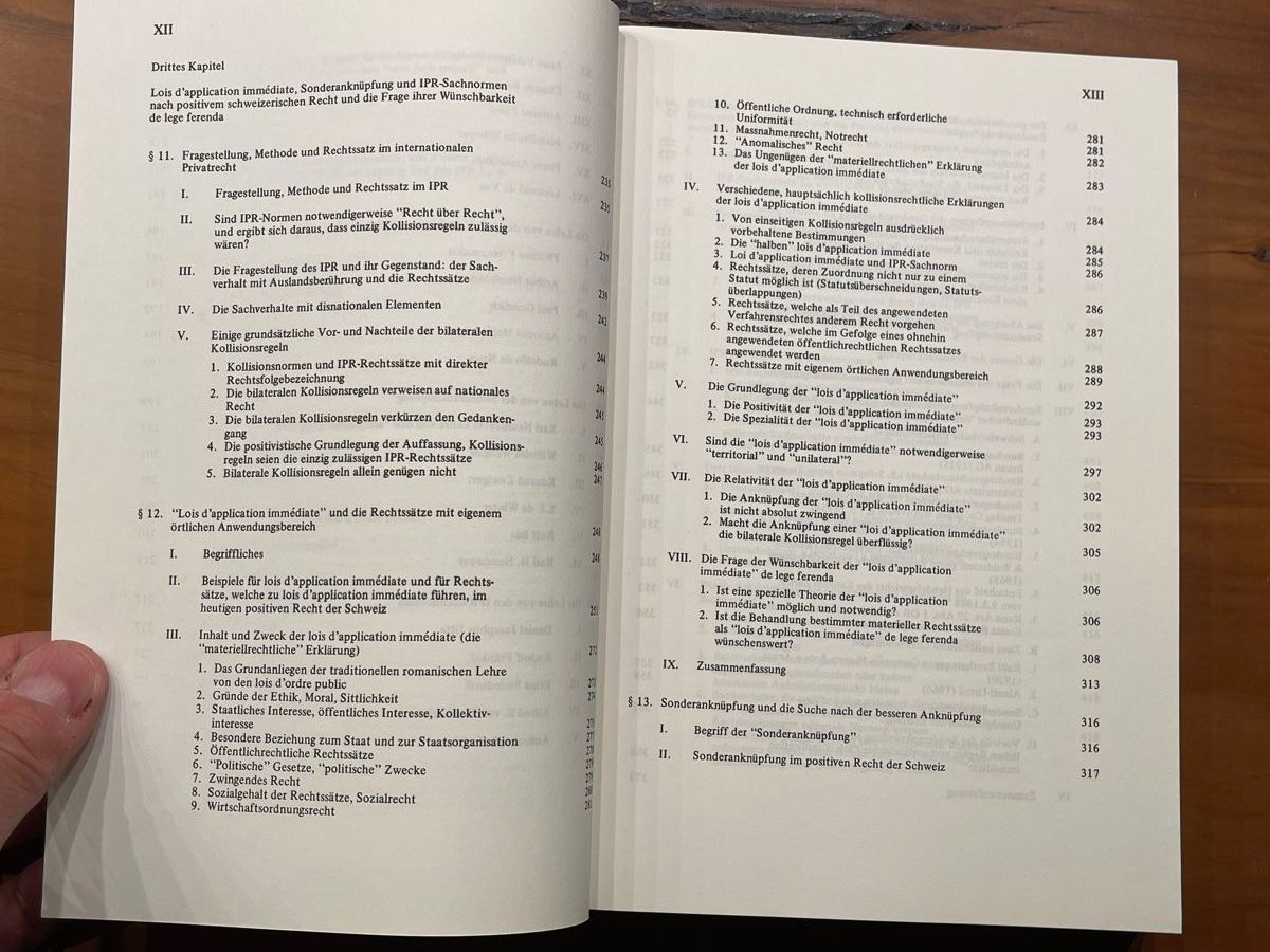 Libri: Lois d‘application immédiate (Dissertation Ivo Schwander) – Nuovo e nell'imballaggio originale da Volketswil venduto da doughboy 6